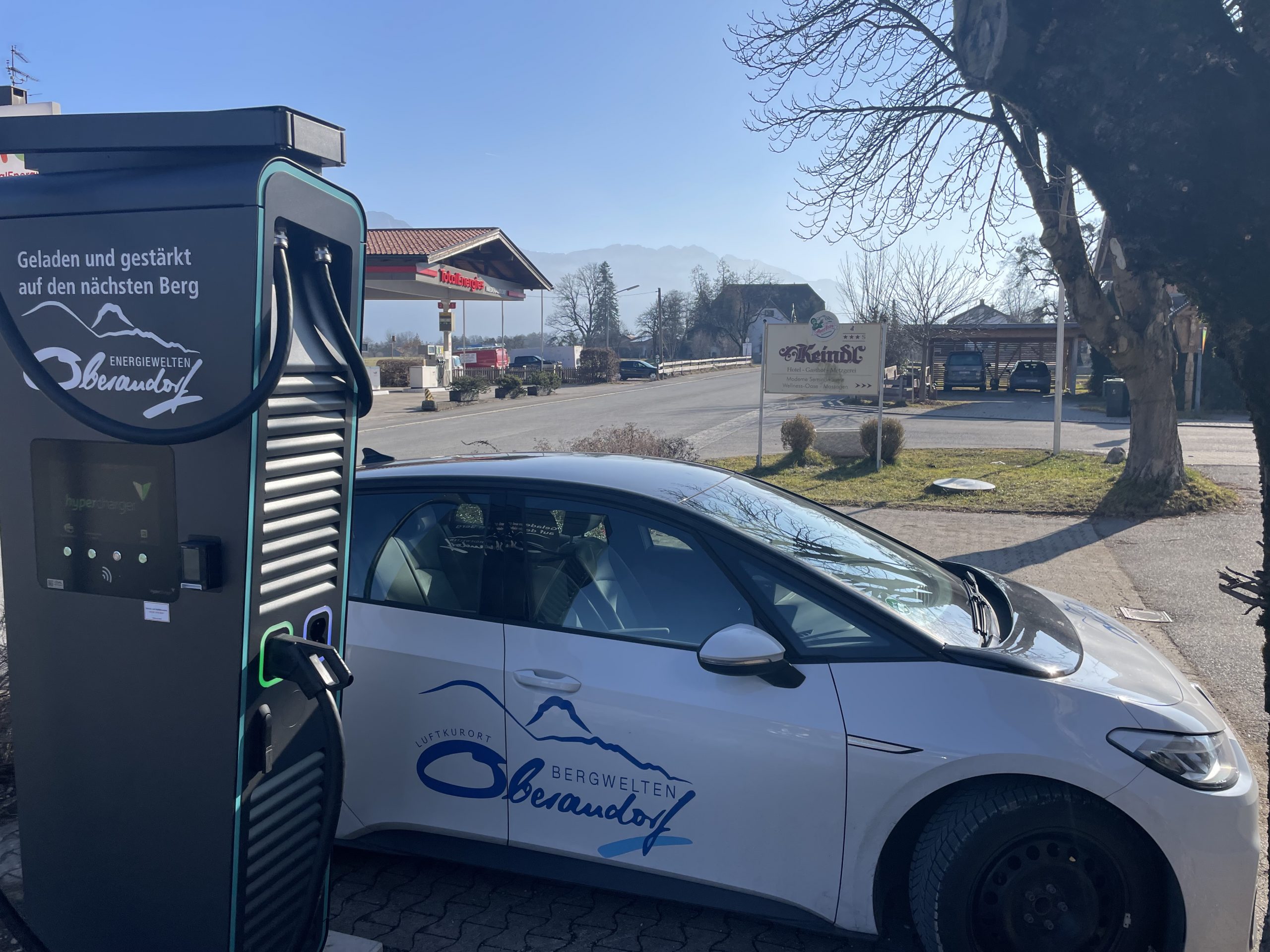 Öffentliche Schnelladesäule Oberaudorf